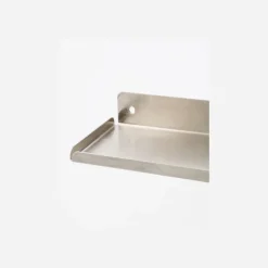 House Doctor Bücherschränke Und Regale|Bücherschränke Und Regale|Regal, HDLedge, gebürstetes Silber