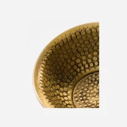 House Doctor Heimdekor|Tabletts|Schüssel, HDBaku, Gold