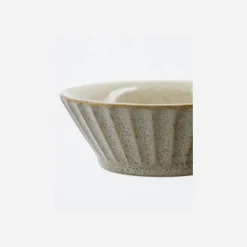House Doctor Geschirr|Geschirr|Schüssel, HDPleat, Grau/braun
