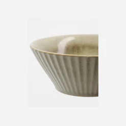 House Doctor Geschirr|Geschirr|Schüssel, HDPleat, Grau/braun