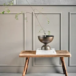 House Doctor Heimdekor|Tabletts|Schüssel, HDTala, Antikes Braun