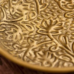 House Doctor Heimdekor|Tabletts|Schüssel, HDUna, Gold