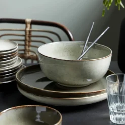 House Doctor Geschirr|Geschirr|Schüssel, Lake, Grau