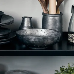 House Doctor Geschirr|Geschirr|Schüssel, Pion, Schwarz/Braun