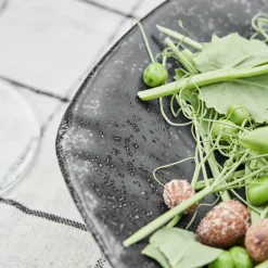 House Doctor Geschirr|Geschirr|Servierschale, HDKala, Schwarz