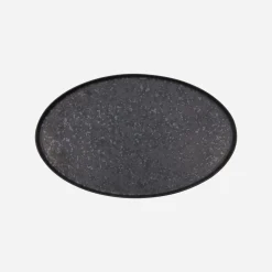 House Doctor Geschirr|Geschirr|Servierschale, HDPion, Schwarz/Braun