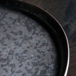 House Doctor Geschirr|Geschirr|Servierschale, HDPion, Schwarz/Braun