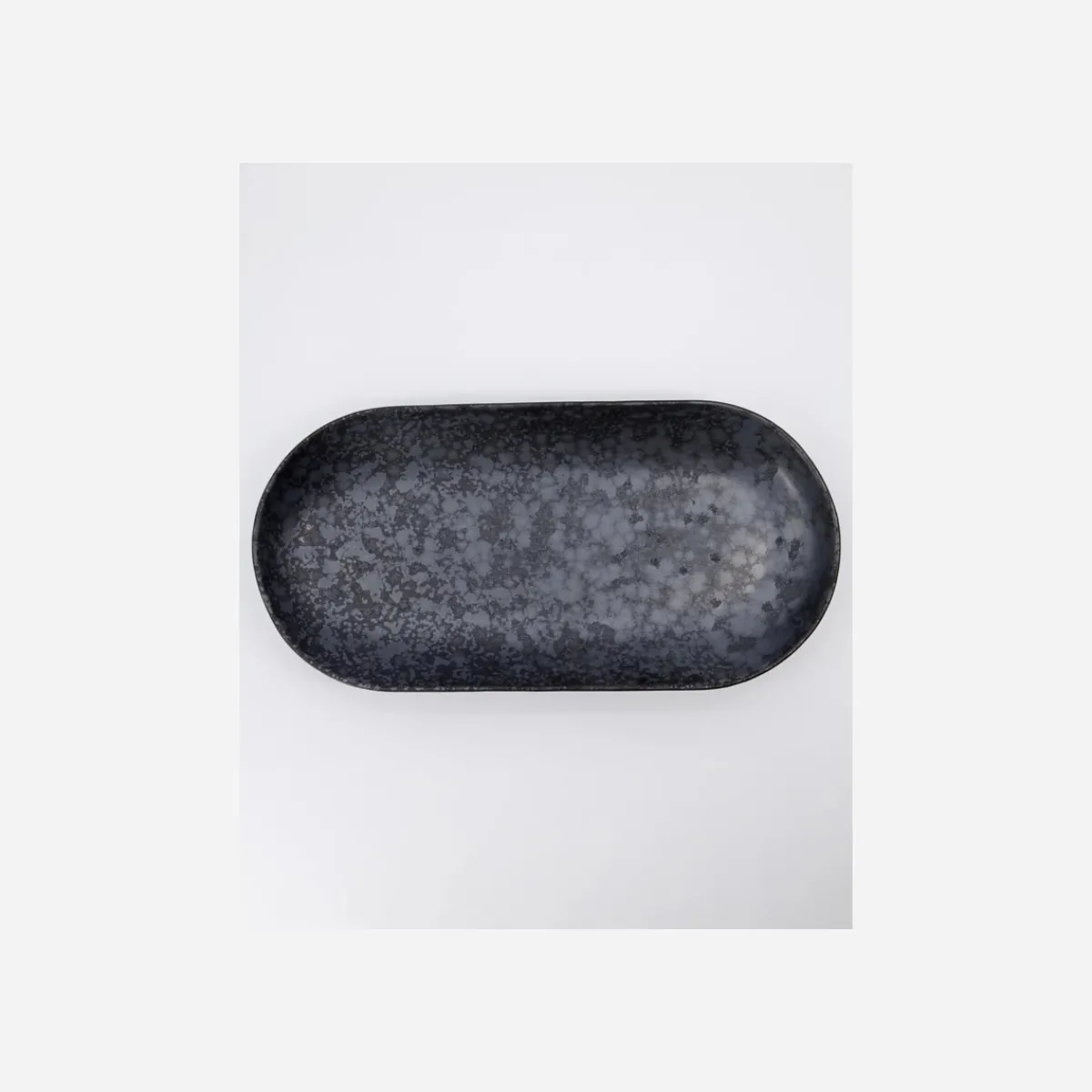 House Doctor Geschirr|Geschirr|Servierschale, Pion, Schwarz/Braun