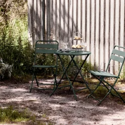 House Doctor Gartenmöbel|Gartenmöbel|Set im Café-Stil, HDHelo, Grün