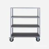 House Doctor Bücherschränke Und Regale|Bücherschränke Und Regale|Shelving unit w. 4 wheels, HDTrolley, Grey