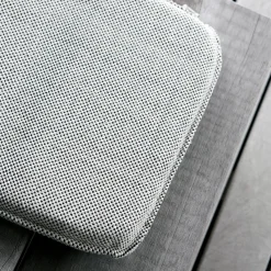 House Doctor Heimtextilien|Sitzpolster|Sitzkissen mit Füllung, Cuun, Schwarz/Weiß