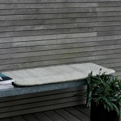 House Doctor Heimtextilien|Sitzpolster|Sitzkissen mit Füllung, Cuun, Schwarz/Weiß