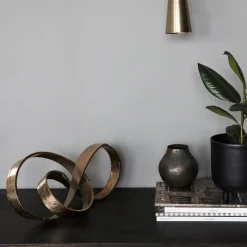 House Doctor Heimdekor|Dekoration|Skulptur, Nauji, Messing-finish