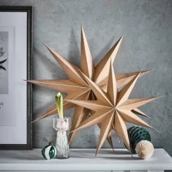 House Doctor Christmas Decor|Stern, HD9 Point, Natur;Champagner