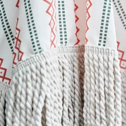 House Doctor Outdoor-Deko|Outdoor-Deko|Strand-/Gartenschirm, HDUmbra, Rot/Grün