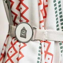 House Doctor Outdoor-Deko|Outdoor-Deko|Strand-/Gartenschirm, HDUmbra, Rot/Grün