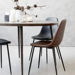 House Doctor Essstühle|Essstühle|Stuhl, Found, Braun