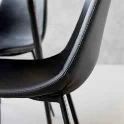 House Doctor Essstühle|Essstühle|Stuhl, HDFound, Schwarz