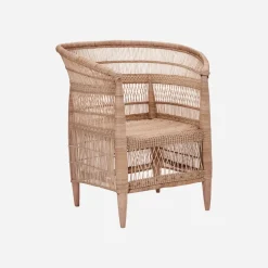 House Doctor Lounge-Stühle|Lounge-Stühle|Stuhl mit Armlehne, Rika, Natur