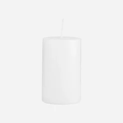 House Doctor Heimdekor|Kerzen Und Led-Kerzen|Stumpenkerze, Weiß
