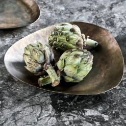 House Doctor Heimdekor|Tabletts|Tablett, HDTafa, Antikes Messing-Finish