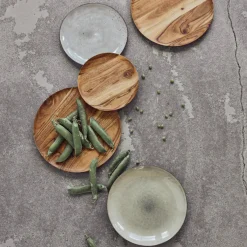 House Doctor Geschirr|Geschirr|Tabletts, HDWood, Natur