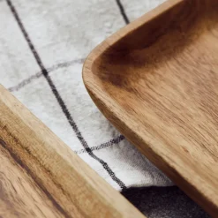 House Doctor Geschirr|Geschirr|Tabletts, HDWood, Natur