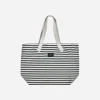 House Doctor Aufbewahrung|Aufbewahrung|Tasche, HDCanva, Schwarz;Off-White