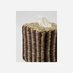 House Doctor Badezimmeraccessoires|Aufbewahrung Im Badezimmer|Taschentuchbox, HDClean, Natur;Braun