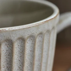 House Doctor Geschirr|Geschirr|Tasse, HDPleat, Grau/braun