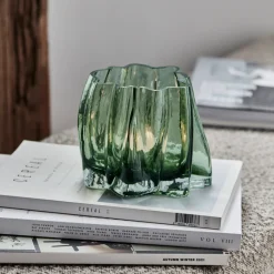 House Doctor Heimdekor|Teelichthalter Und Kerzenständer|Teelichthalter, HDCurva, Grün