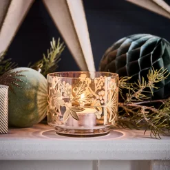 House Doctor Christmas Candle Holders|Teelichthalter, HDFind, Klar;Gold