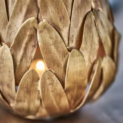 House Doctor Heimdekor|Teelichthalter Und Kerzenständer|Teelichthalter, HDLuka, Antik-Gold