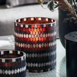 House Doctor Heimdekor|Teelichthalter Und Kerzenständer|Teelichthalter, HDMosa, Braun