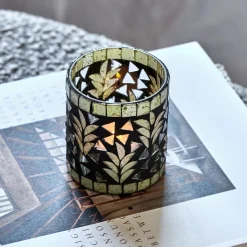 House Doctor Heimdekor|Teelichthalter Und Kerzenständer|Teelichthalter, HDPalm, Schwarz