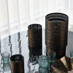 House Doctor Heimdekor|Teelichthalter Und Kerzenständer|Teelichthalter, HDRando, Antikbraun