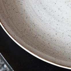 House Doctor Geschirr|Geschirr|Teller, Pion, Grau/ weiß