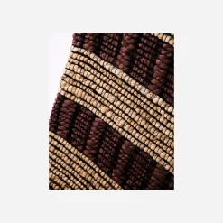 House Doctor Heimtextilien|Fußmatten|Teppich, HDBlock, Braun;Natur