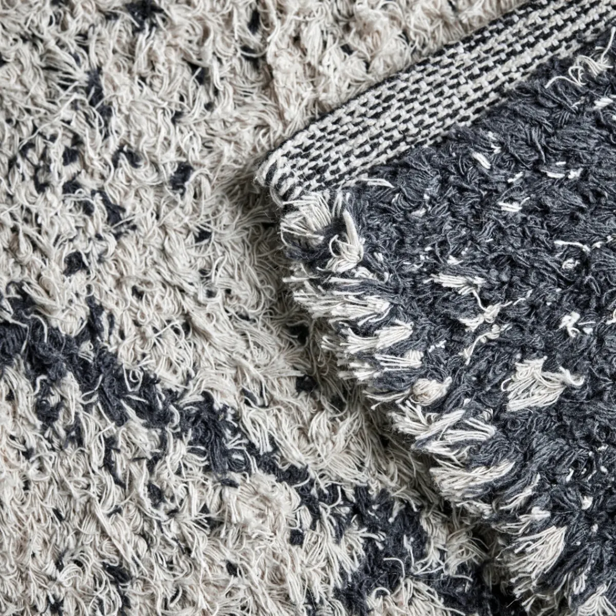 House Doctor Heimtextilien|Teppiche|Teppich, HDCruz, Creme und Grau