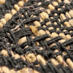 House Doctor Heimtextilien|Teppiche|Teppich, HDMonta, Schwarz;Natur