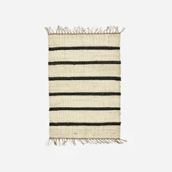 House Doctor Heimtextilien|Teppiche|Teppich, HDSima, Schwarz;Natur