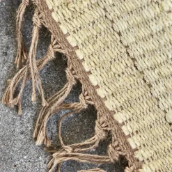 House Doctor Heimtextilien|Teppiche|Teppich, HDSima, Schwarz;Natur