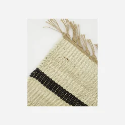 House Doctor Heimtextilien|Teppiche|Teppich, HDSima, Schwarz;Natur