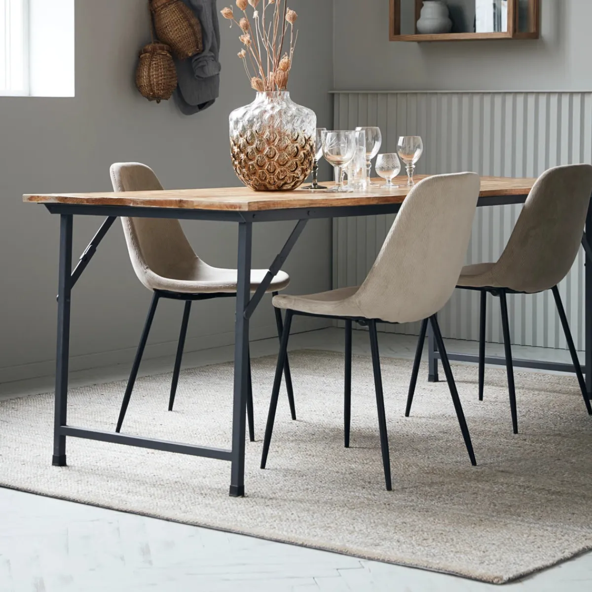 House Doctor Heimtextilien|Teppiche|Teppich, Hempi, Hellgrau