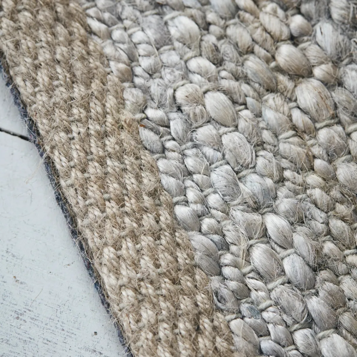 House Doctor Heimtextilien|Teppiche|Teppich, Hempi, Hellgrau