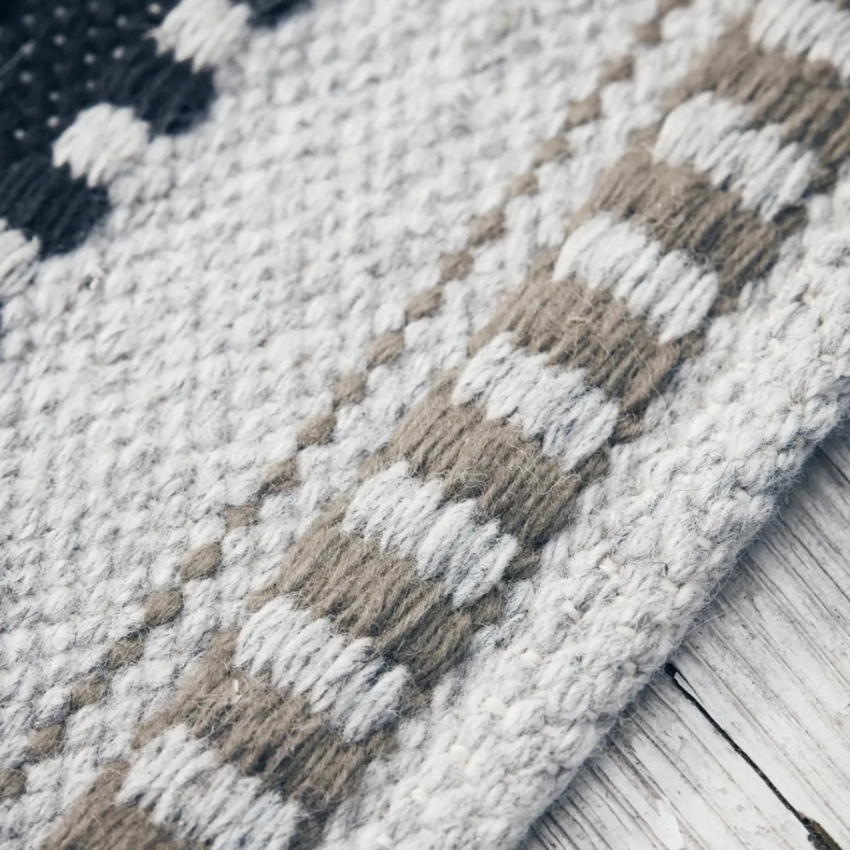 House Doctor Heimtextilien|Outdoor-Textilien|Teppich, Terra, Hellgrau