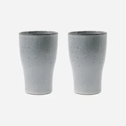 House Doctor Geschirr|Geschirr|Thermobecher, Liss, Hellgrau