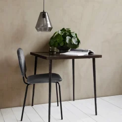 House Doctor Esstische|Esstische|Tisch, Slated, Schwarzer Fleck