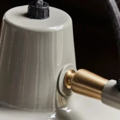 House Doctor Schlafzimmerbeleuchtung|Beleuchtung|Tischleuchte, HDDesk, Grau