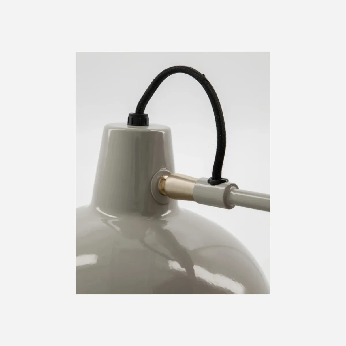 House Doctor Schlafzimmerbeleuchtung|Beleuchtung|Tischleuchte, HDDesk, Grau